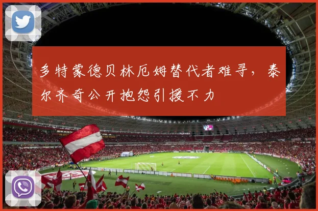 多特蒙德贝林厄姆替代者难寻,泰尔齐奇公开抱怨引援不力