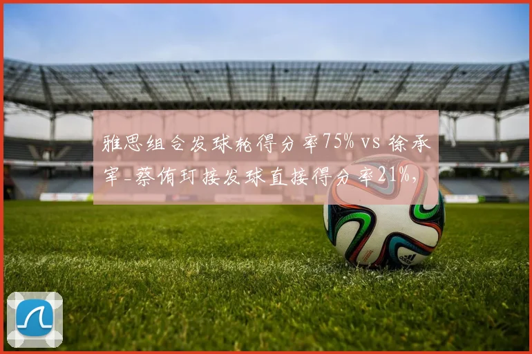雅思组合发球轮得分率75% vs 徐承宰_蔡侑玎接发球直接得分率21%，混双决赛战术博弈